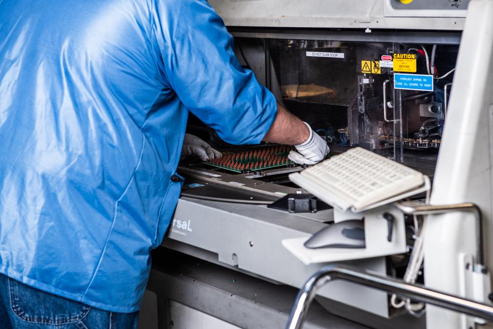 PCB manufacturing process at Watchfire Signs