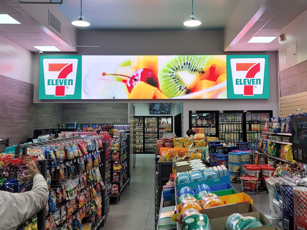 7-Eleven; Indoor 2.9mm