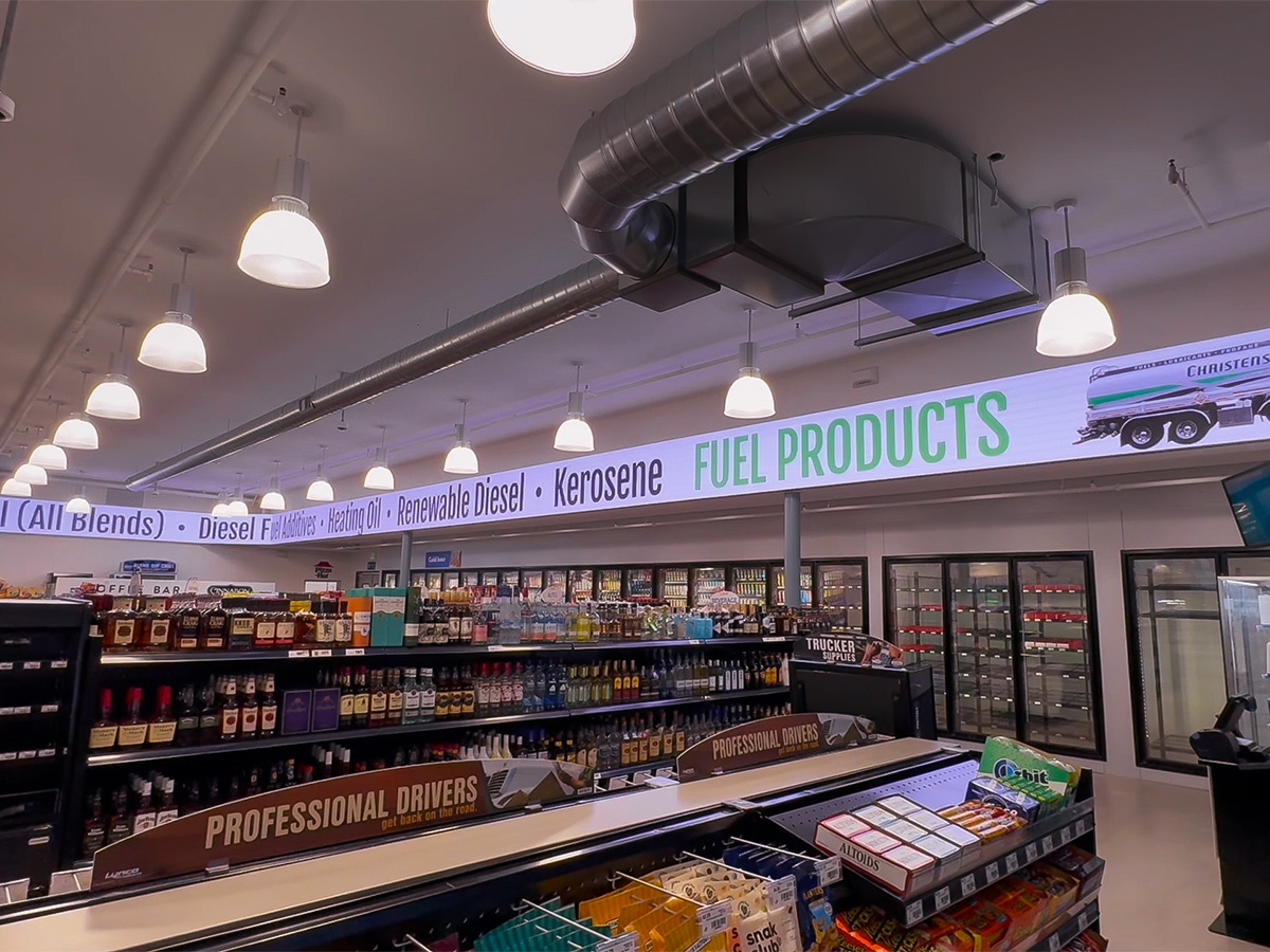 BENS Market; Indoor 3.9mm, 2'6" x 85'4", Blaine, WA