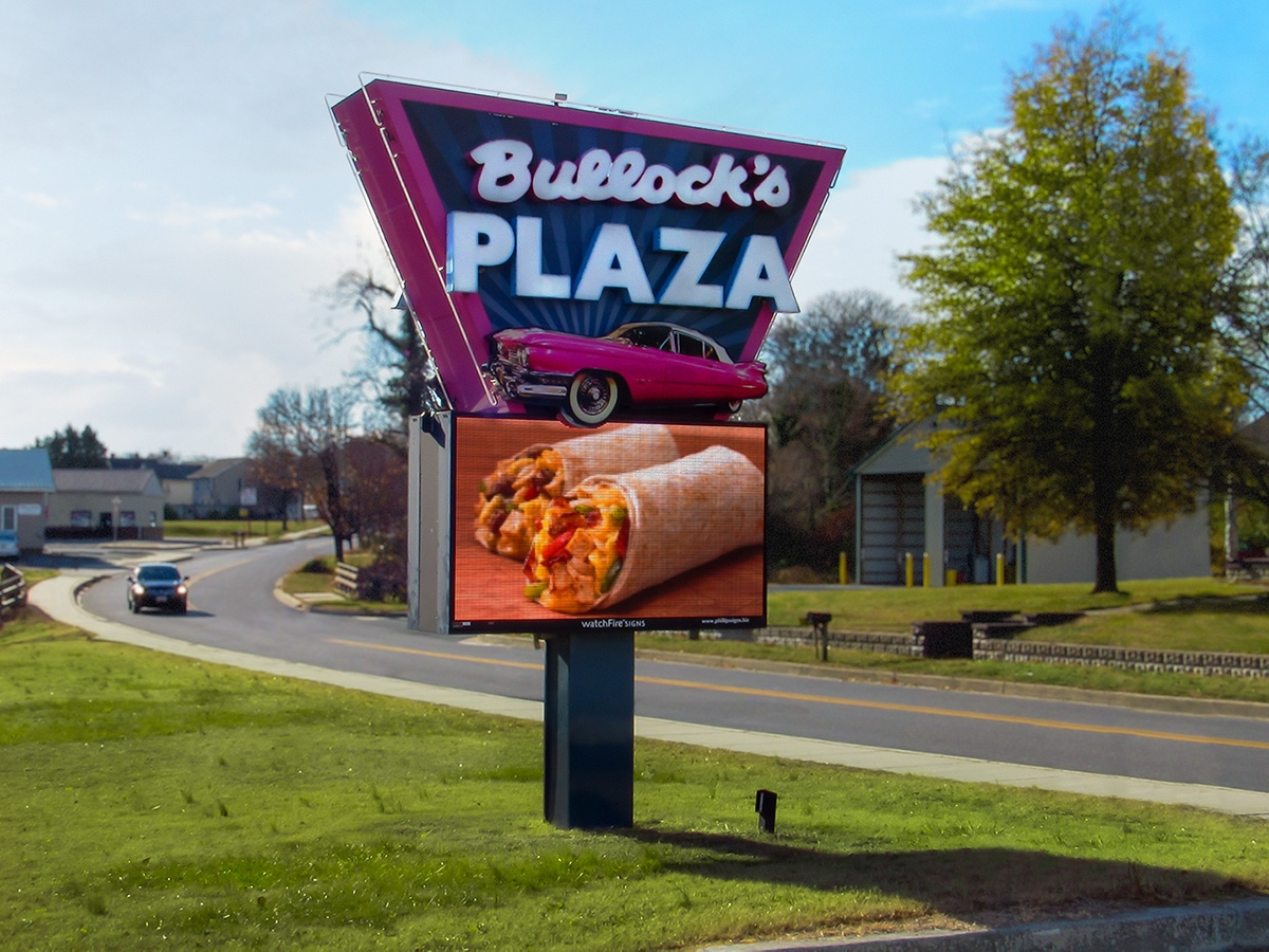 Bullock's Deli; 10mm, 4'5" x 7'3", Denton, MD