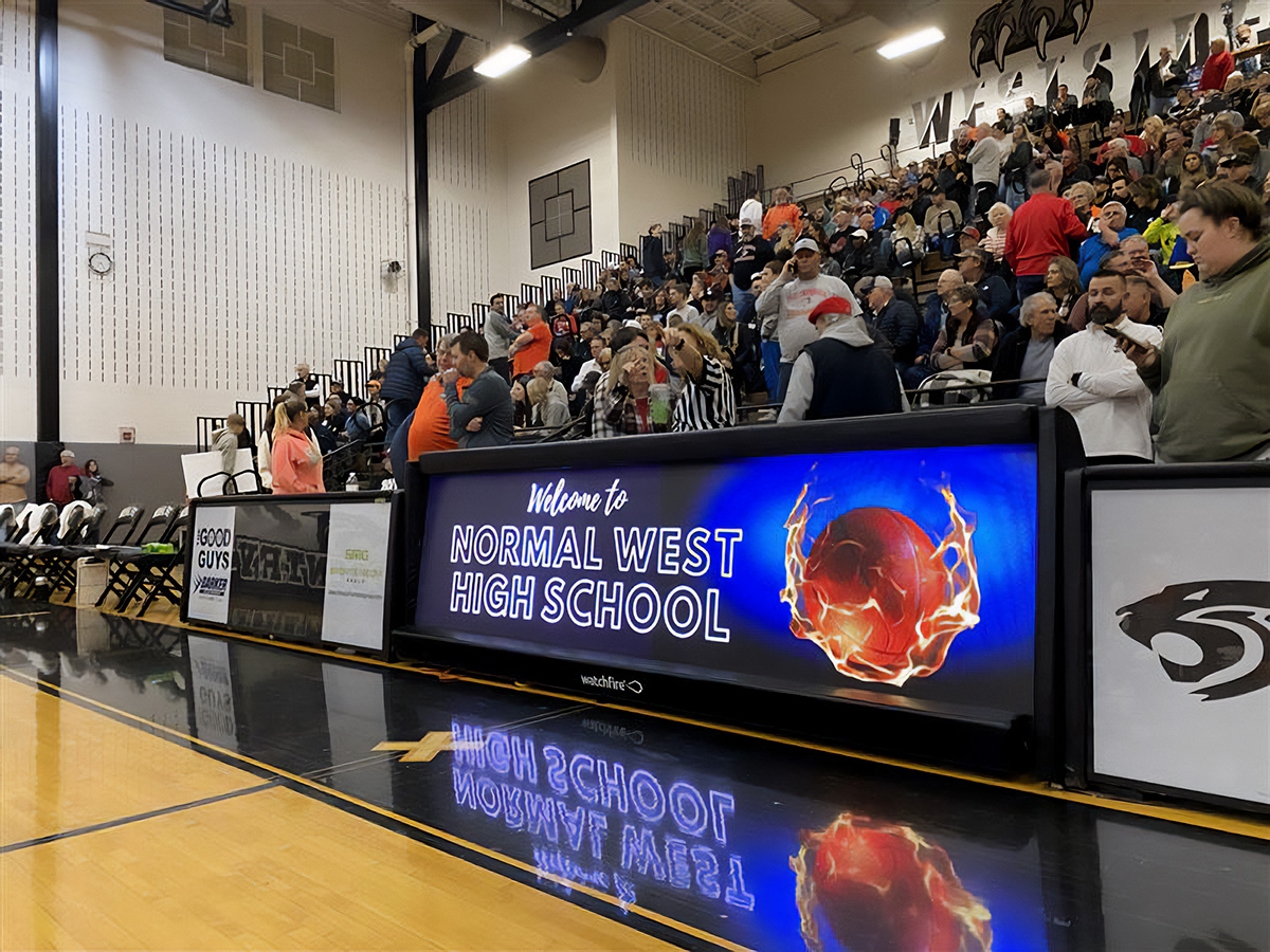Normal West High School; Indoor 3.9mm, 10', Normal, IL