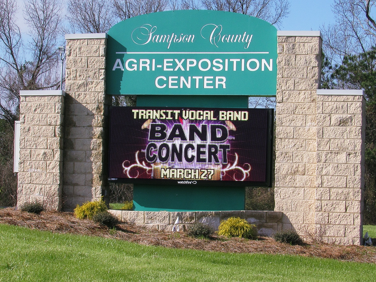 Sampson County Exposition Center; 12mm, 4'5" x 9'3", Clinton, NC