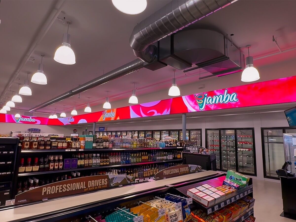 BENS Market; Indoor 3.9mm, 2'6" x 85'4", Blaine, WA