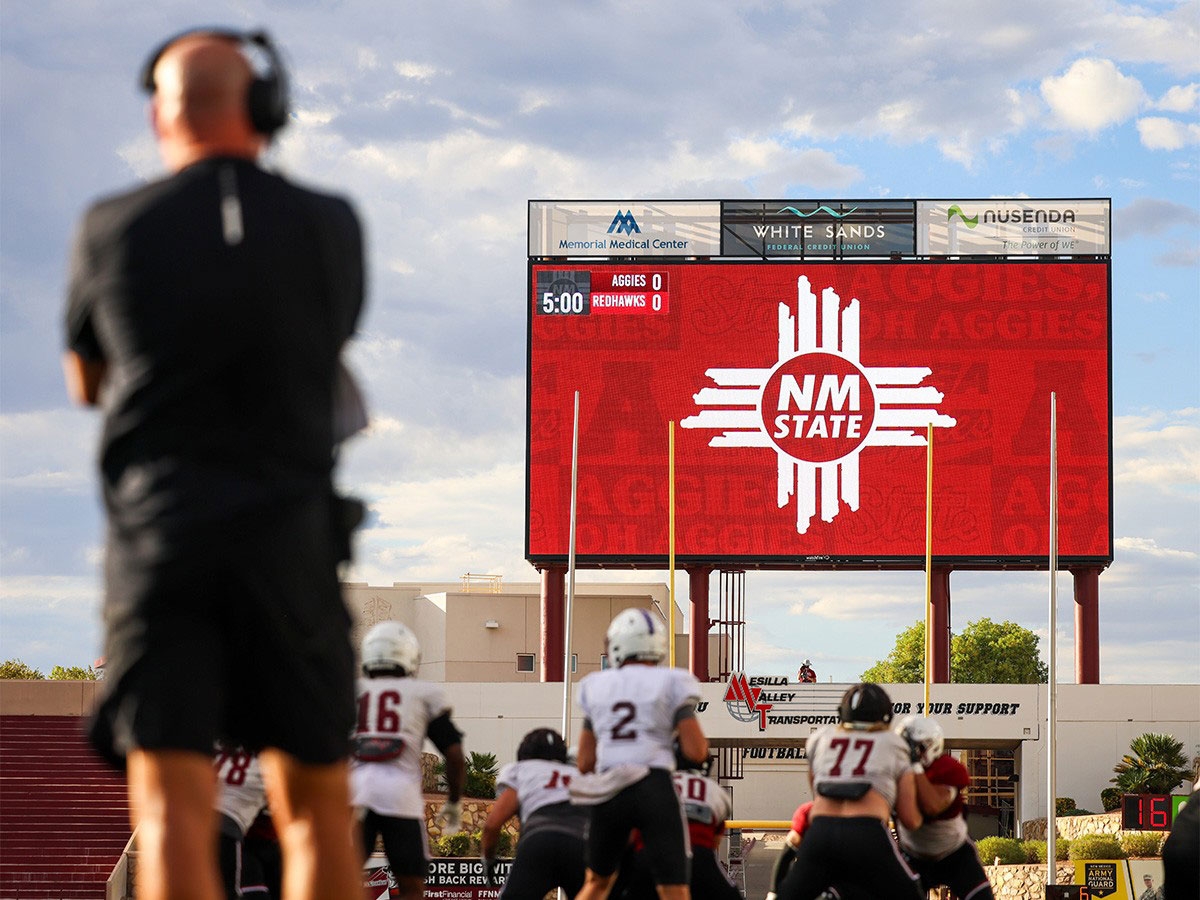 New Mexico State University; S16mm, 31' x 60', Las Cruces, NM